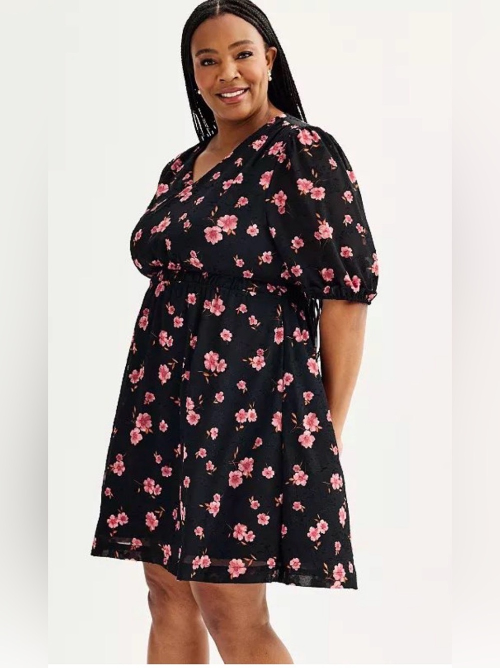 Women’s Size 2X Draper James RSVP Flowy Floral Dress